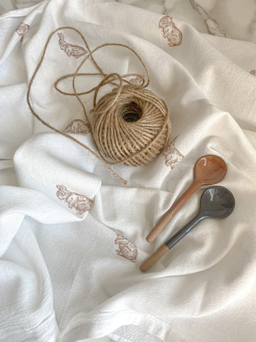 Linen Ruffle Towel – Mayenne Maison