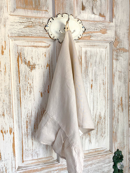 Linen Ruffle Towel – Mayenne Maison